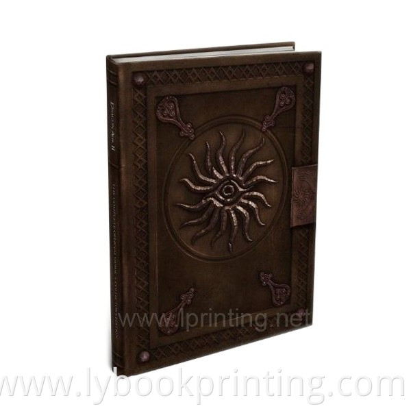 Professional fine small size hard cover book printing